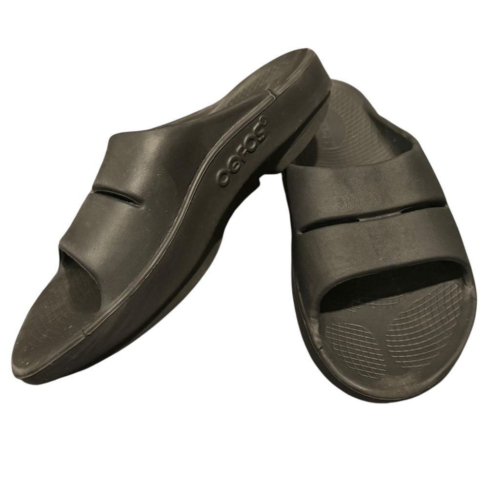 OOFOS Ooah sport flex Slip-On Recovery Open Toe Slide Sandal unisex women’s 7